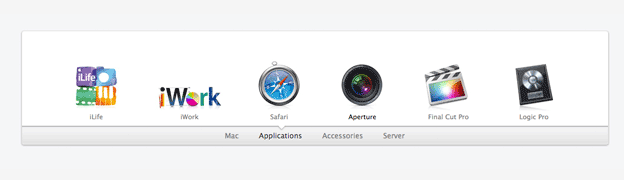 Apple Mac Navigation