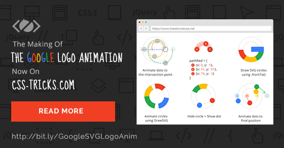 How To Animate Google SVG Logo Using GreenSock