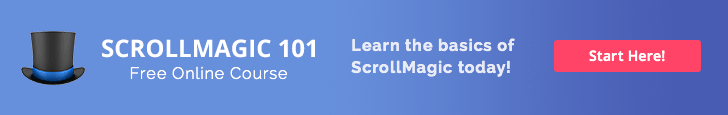 ScrollMagic 101 - Premium ScrollMagic Tutorials - Sign Up Now!