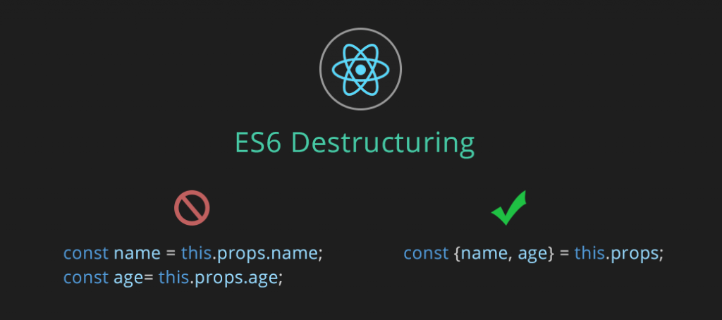 ES6 Destructuring