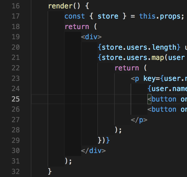 Sangrar arco iris para VSCode