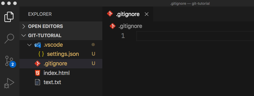 Git Tutorial for Beginners - Gitignore