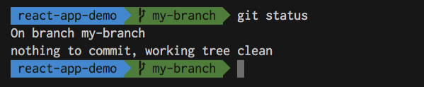 Git clean branch