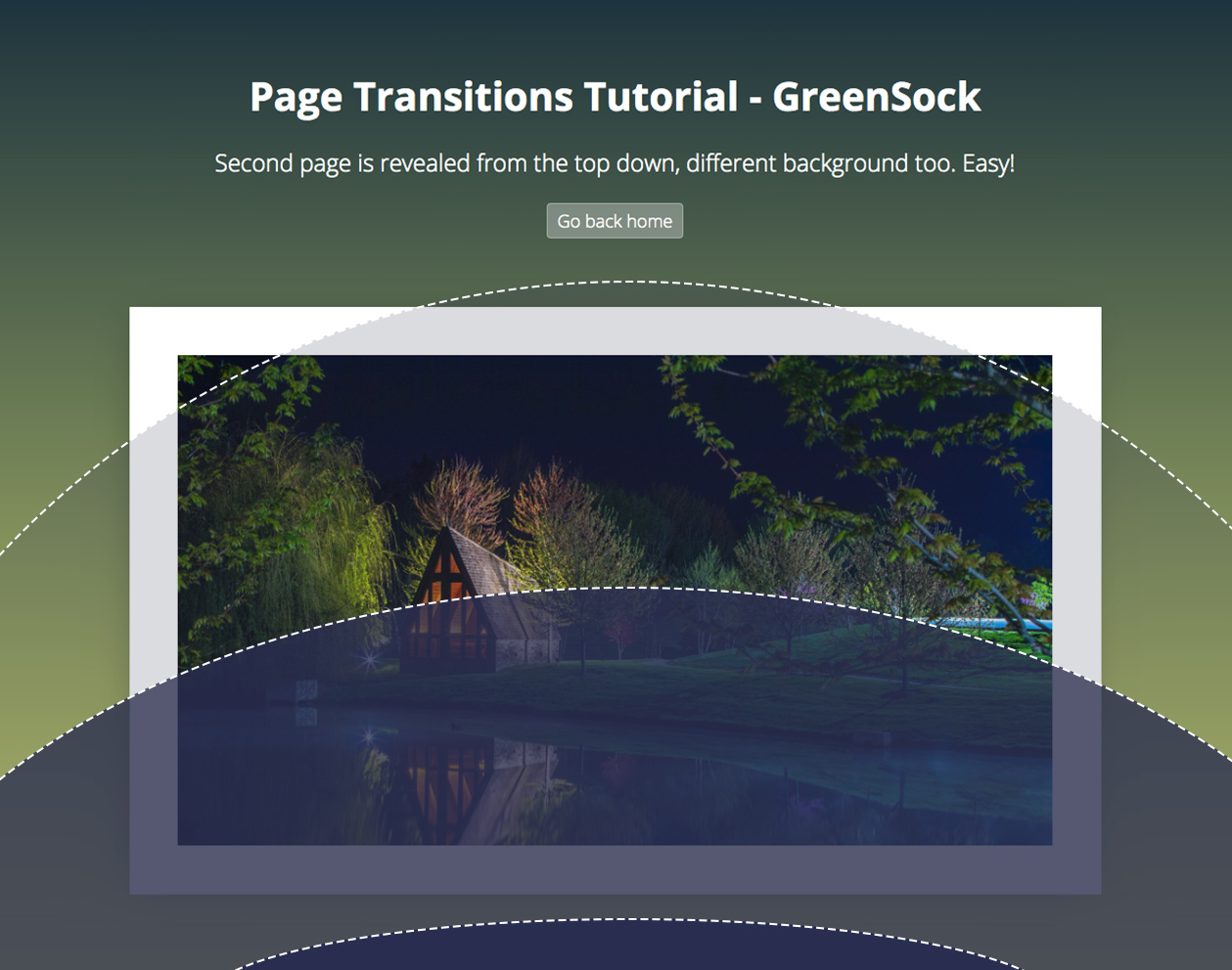Page transitions tutorial